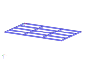 Model of Girder Grillage