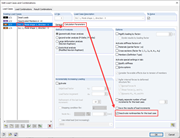 Option "Deactivate Nonlinearities for This Load Case"