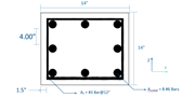 Reinforced Concrete Column - Reinforcement Design/Dimensions