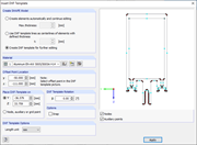 Dialog Box "Insert DXF Template" 