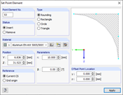 Dialog Box "Set Point Element"