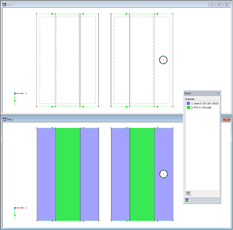 Modeling in One Plane