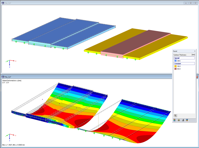 Adding Surface Thicknesses