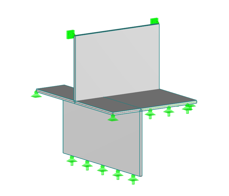 Load Transfer with False Ceiling