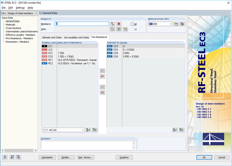 Window 1.1 General Data