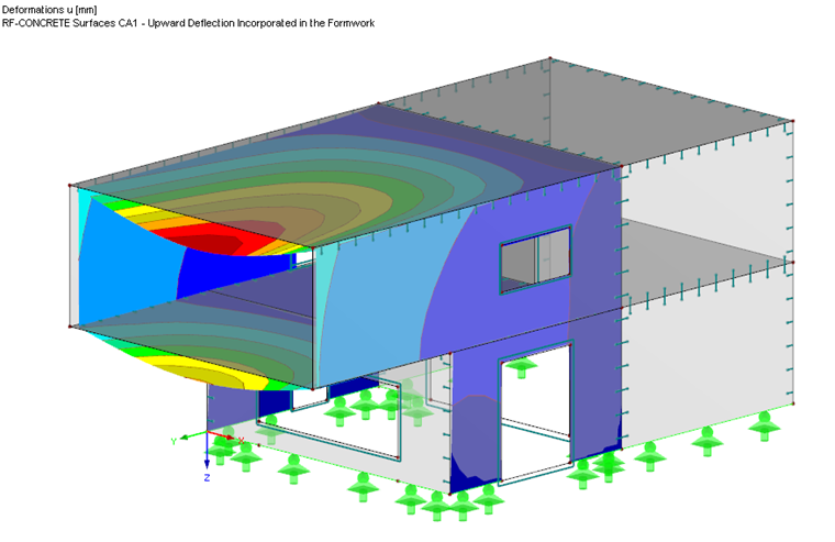Structure with Cantilevered Floor