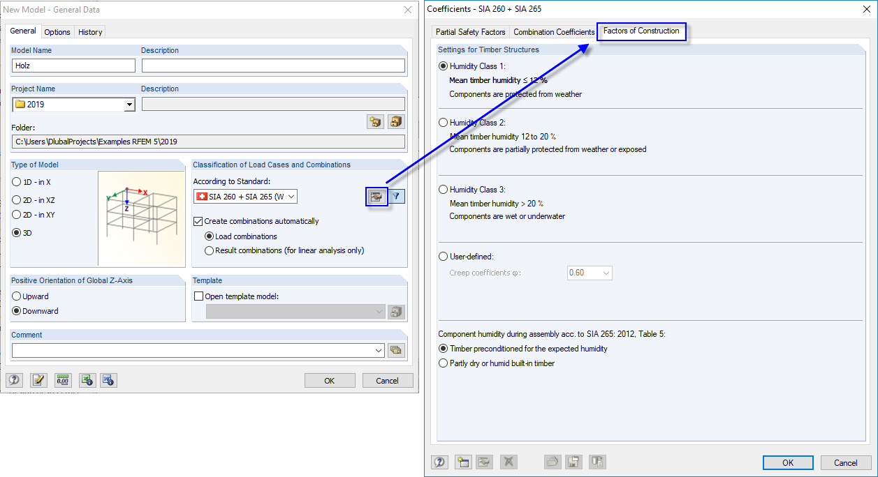 Selection of Creep Coefficient