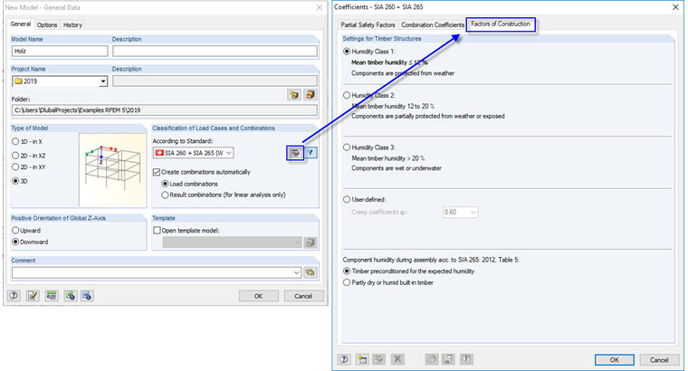 Selection of Creep Coefficient