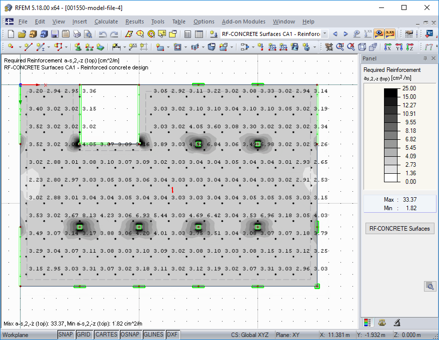 Adjusted Color Gradient: Grayscale
