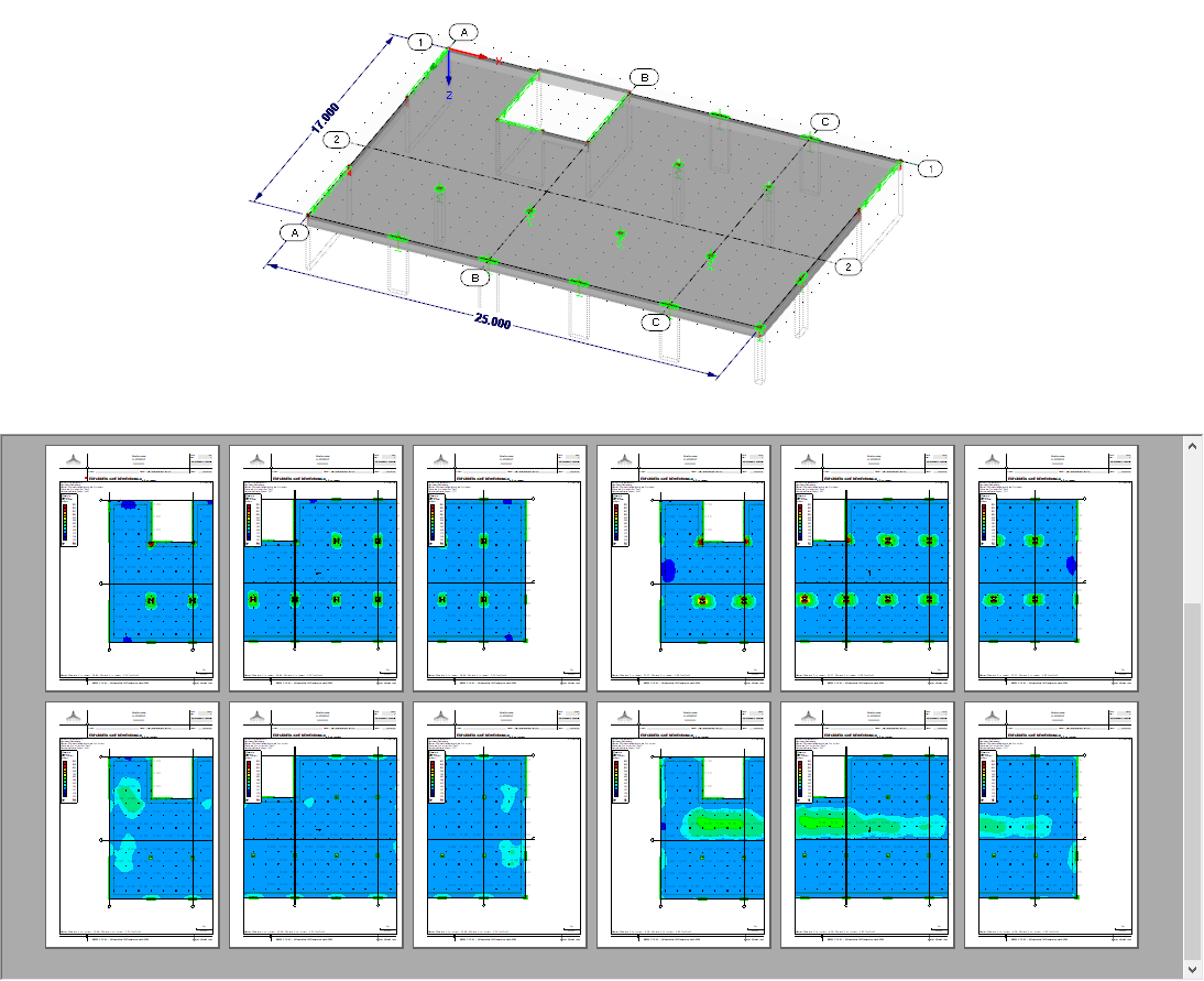 Graphic over Several Pages