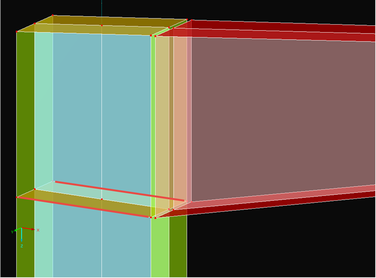 Finished Surface Modeling with Additional Web Ribs