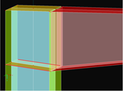 Finished Surface Modeling with Additional Web Ribs