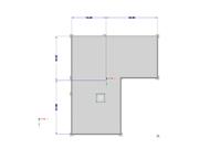 Position of Center of Gravity in [ft]