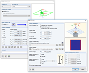 Determination of Column Spring Stiffnesses