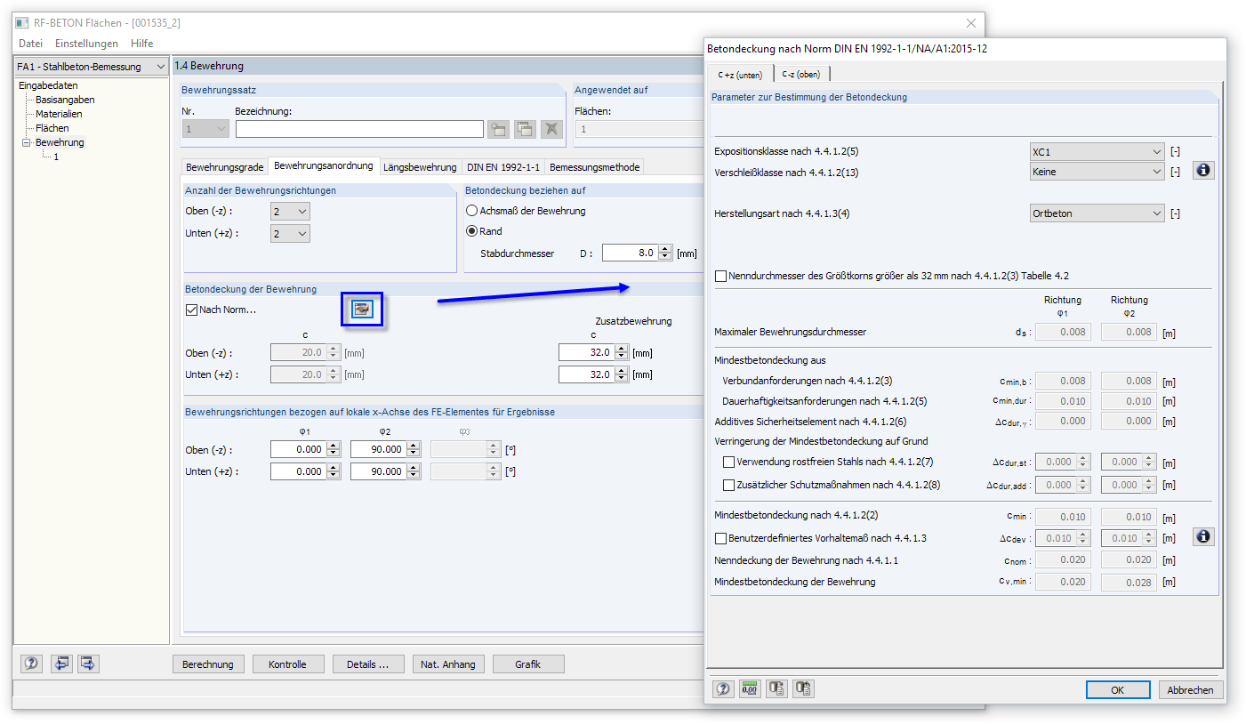 Specification of Concrete Cover