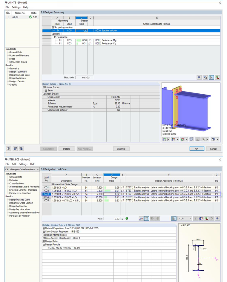 Beam and Connection Design