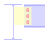 Beam-to-Beam Connection with "Long" Fin Plate