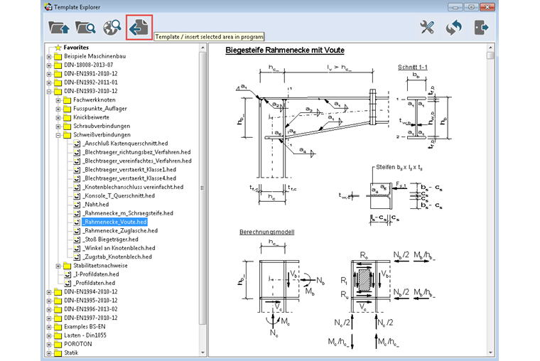 Transfer of Template