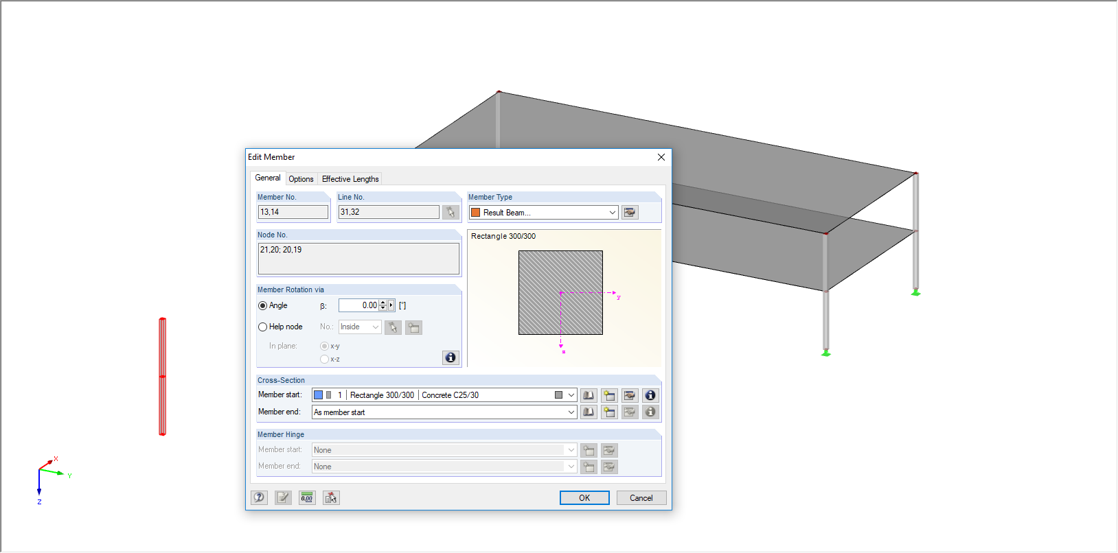 Generation of Result Beam