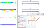 Visualization of movement and slippage between components in a structure. Suitable for simulating mechanical connections.