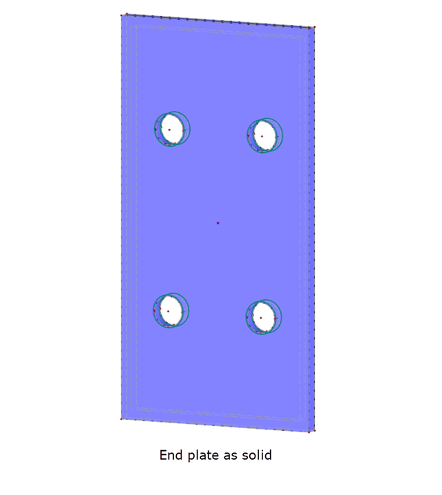 End Plate as Solid