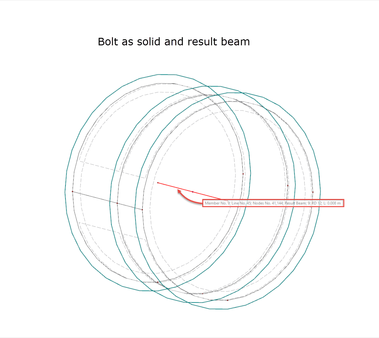 Bolt as Solid and Result Beam