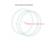 Bolt as Solid and Result Beam