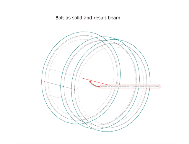 Bolt as Solid and Result Beam