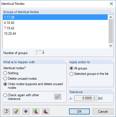 Clean up Identical Nodes