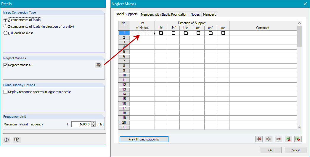 Detail Setting in DYNAM Pro