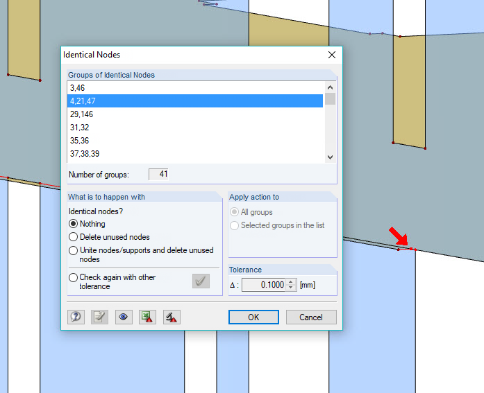 Identification/Cleaning of Almost Identical Nodes