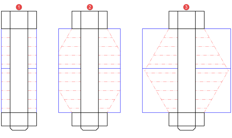Load Propagation in Different Plate Dimensions