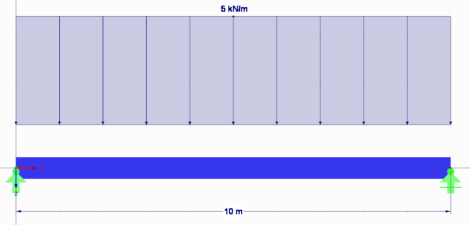 Load Case 1: Permanent Load (Dead Weight Deactivated)