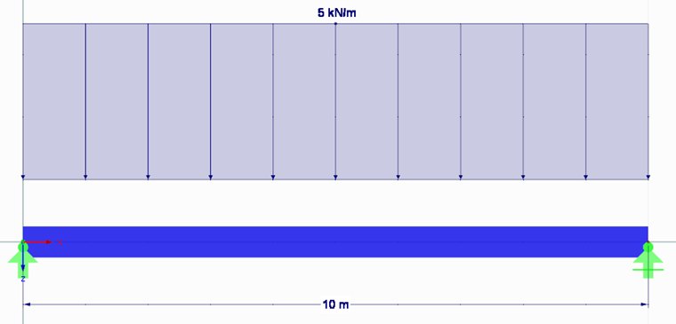 Load Case 1: Permanent Load (Dead Weight Deactivated)