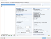 Calculation Parameters