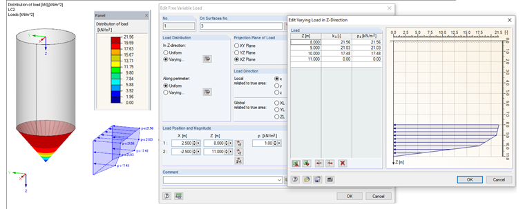 Frictional Loads in Hopper ptf