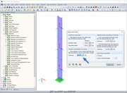 "Regenerate Model" Dialog Box and Result