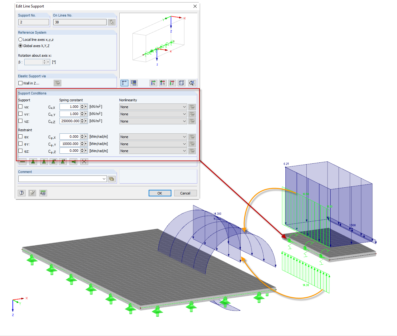 Separate Design of External Component and Supporting Structure