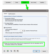 RF-CONCRETE Surfaces: Consideration of Integration Width for Surface Design