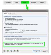RF-CONCRETE Surfaces: Consideration of Integration Width for Surface Design