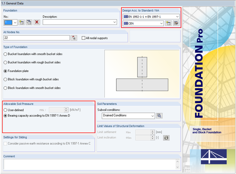 Specifications for Determining Allowable Soil Pressure