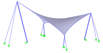 Hypar Membrane Structure