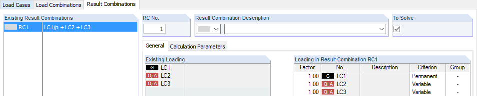 Addition via Result Combination