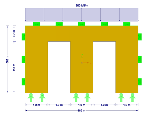 Cross-Laminated Timber Wall with Openings Subjected to Wall Stress
