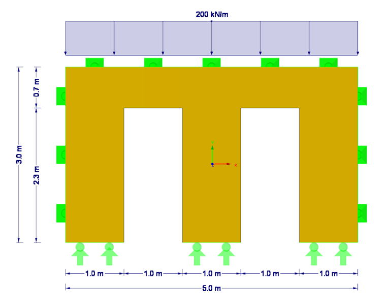 Cross-Laminated Timber Wall with Openings Subjected to Wall Stress