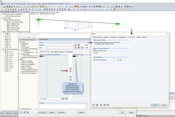 RF-/STEEL EC3 Add-on Module with RF-/STEEL Warping Torsion Extension