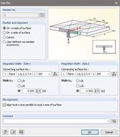 Parameters for Rib 3D