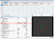 Window 1.5 with Definition of Component for Punching Shear Design