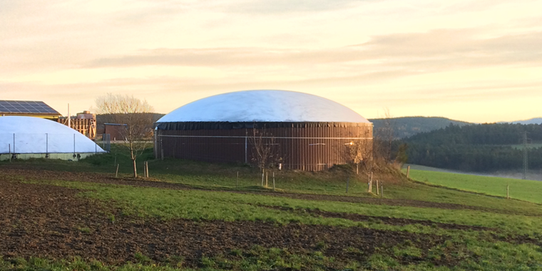 Storage Hall with Dome on Circular Base