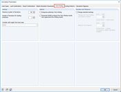 Calculation Parameters